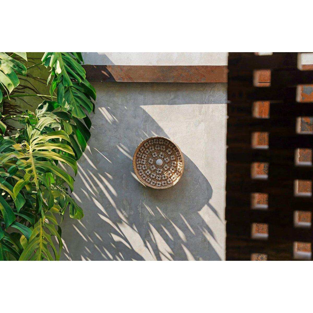 The Caribe Shell Teller – Naturweiß – M - HomeDesign Knaus
