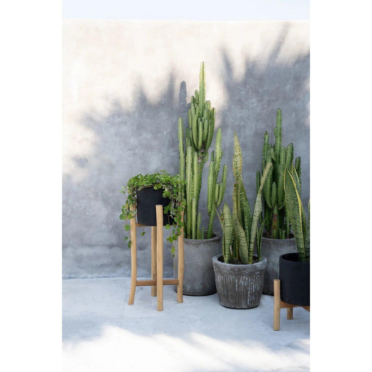 The Charcoal High - Schwarz Natur - L - HomeDesign Knaus