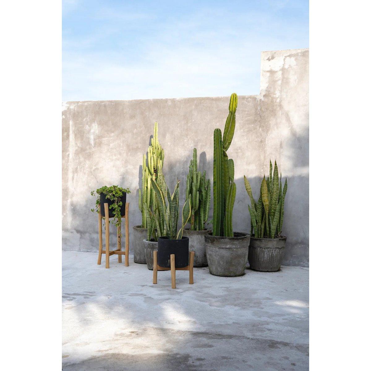 The Charcoal High - Schwarz Natur - L - HomeDesign Knaus
