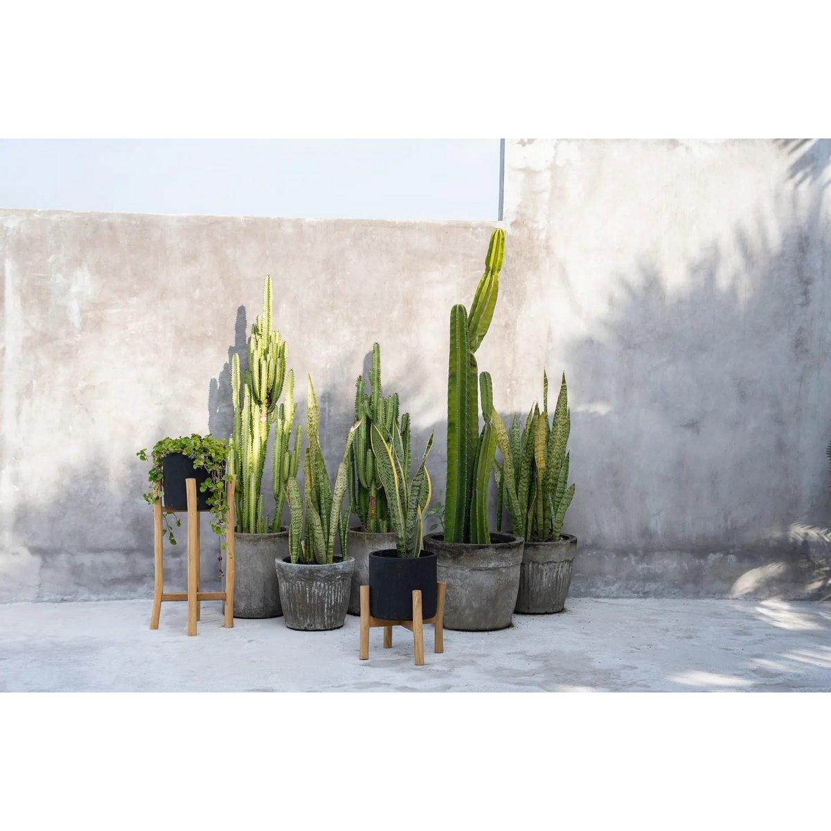 The Charcoal High - Schwarz Natur - L - HomeDesign Knaus