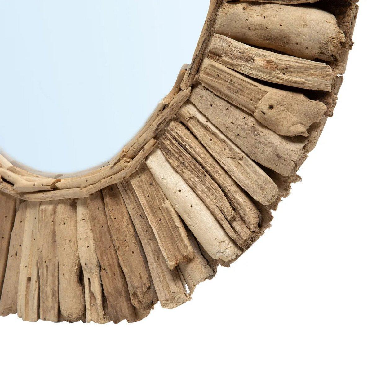The Driftwood Crown Spiegel - Natur - M - HomeDesign Knaus
