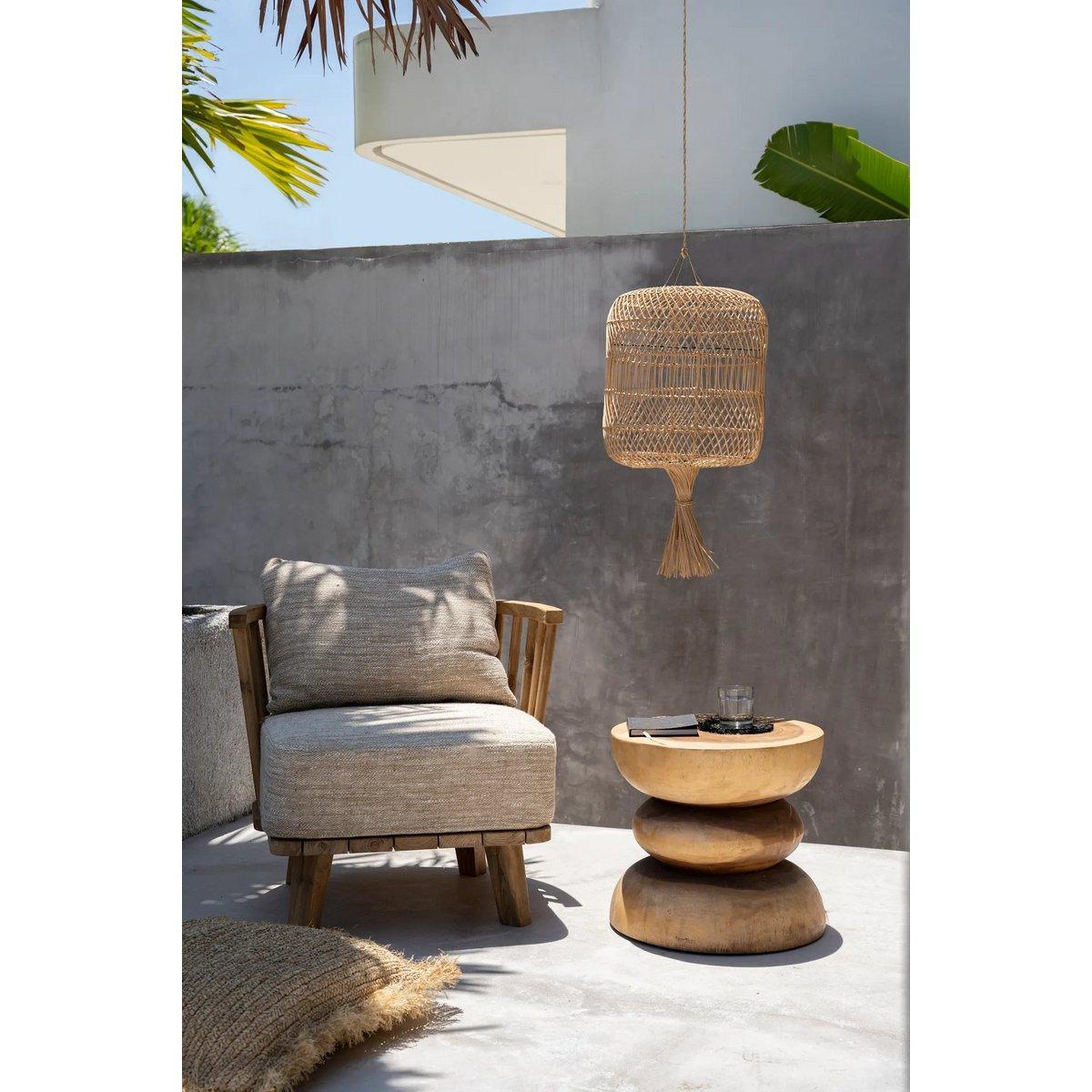 The Dumpling Stehlampe - Anhänger - Natur - L - HomeDesign Knaus