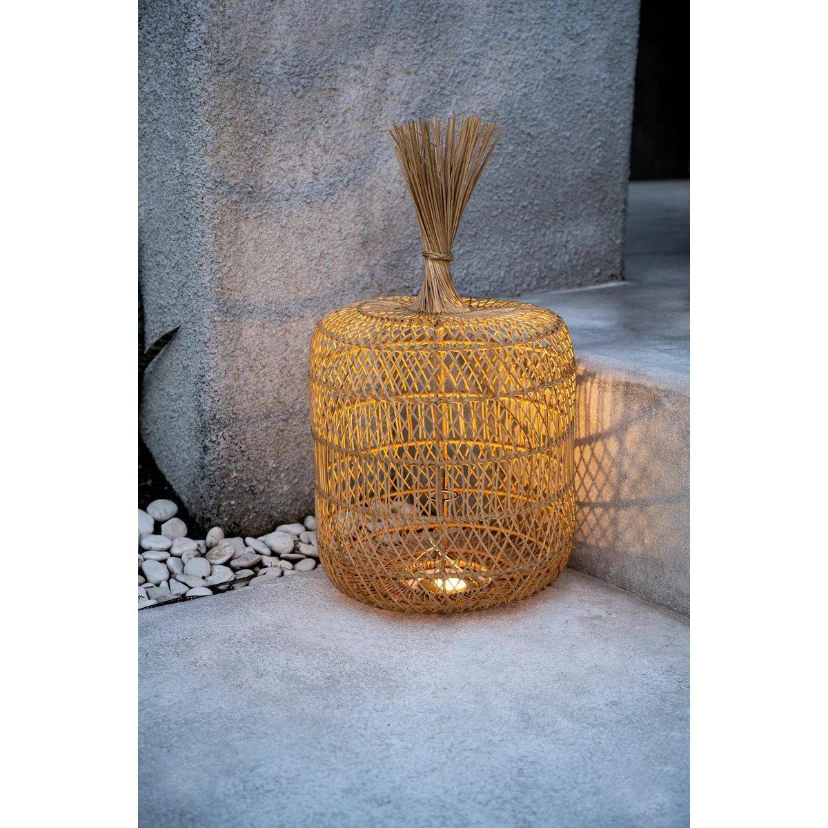 The Dumpling Stehlampe - Anhänger - Natur - L - HomeDesign Knaus