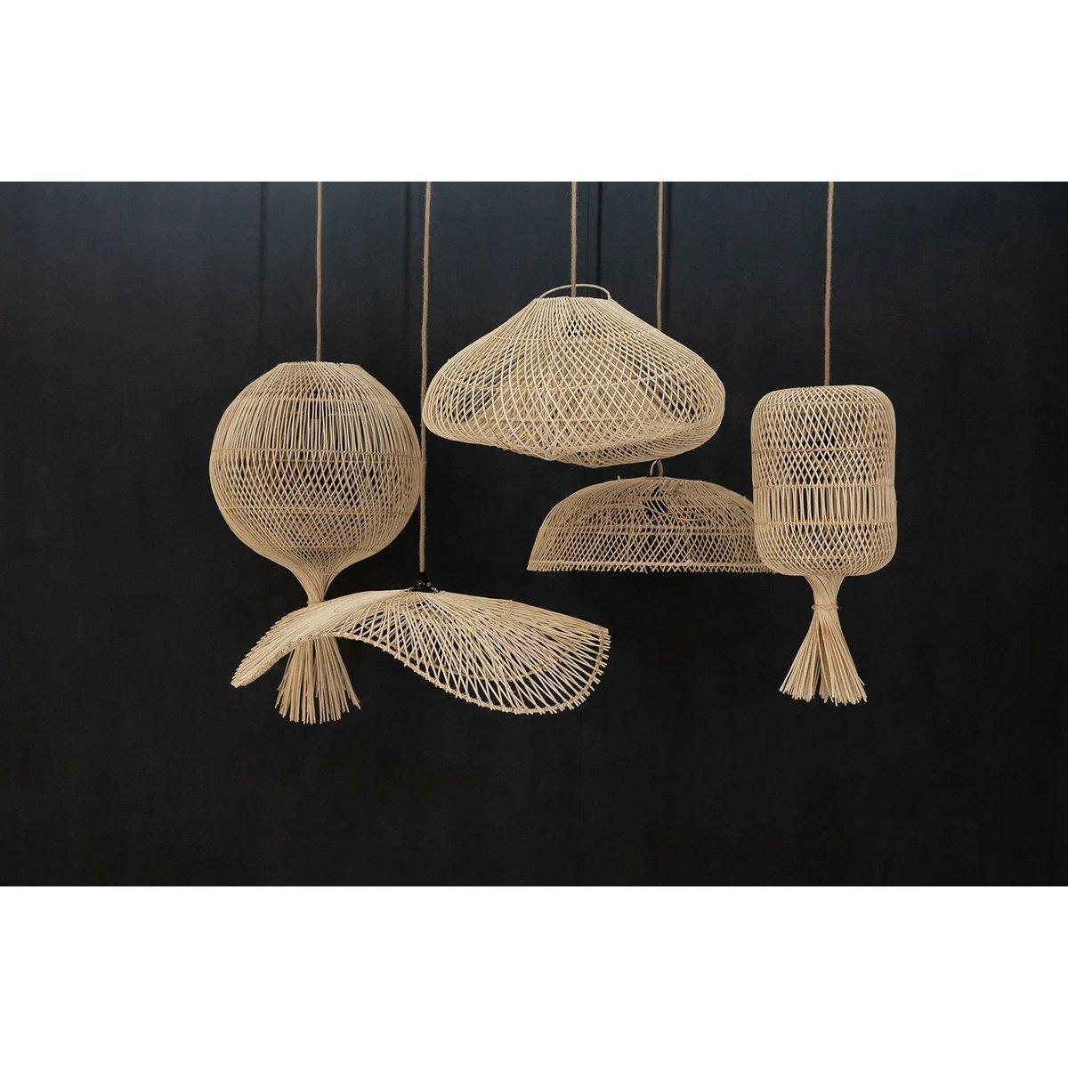 The Dumpling Stehlampe - Anhänger - Natur - L - HomeDesign Knaus