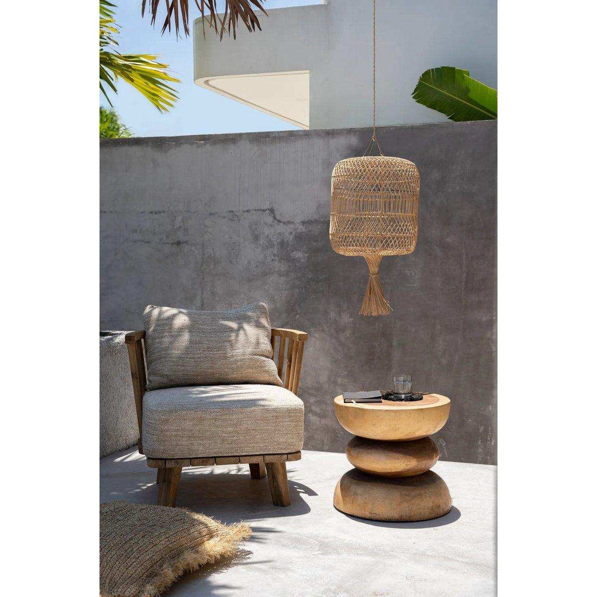 The Dumpling Stehlampe - Anhänger - Natur - L - HomeDesign Knaus
