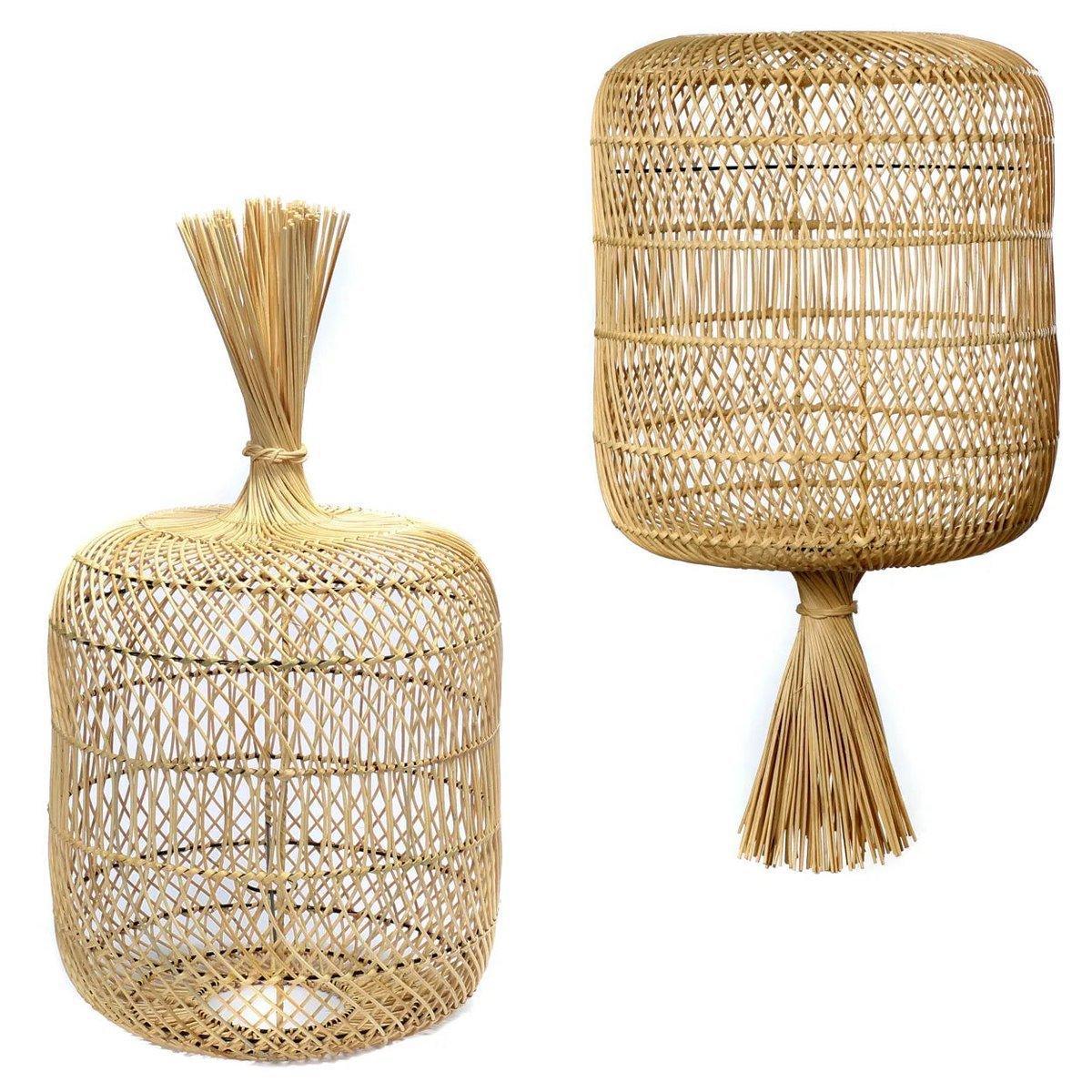 The Dumpling Stehlampe - Anhänger - Natur - L - HomeDesign Knaus