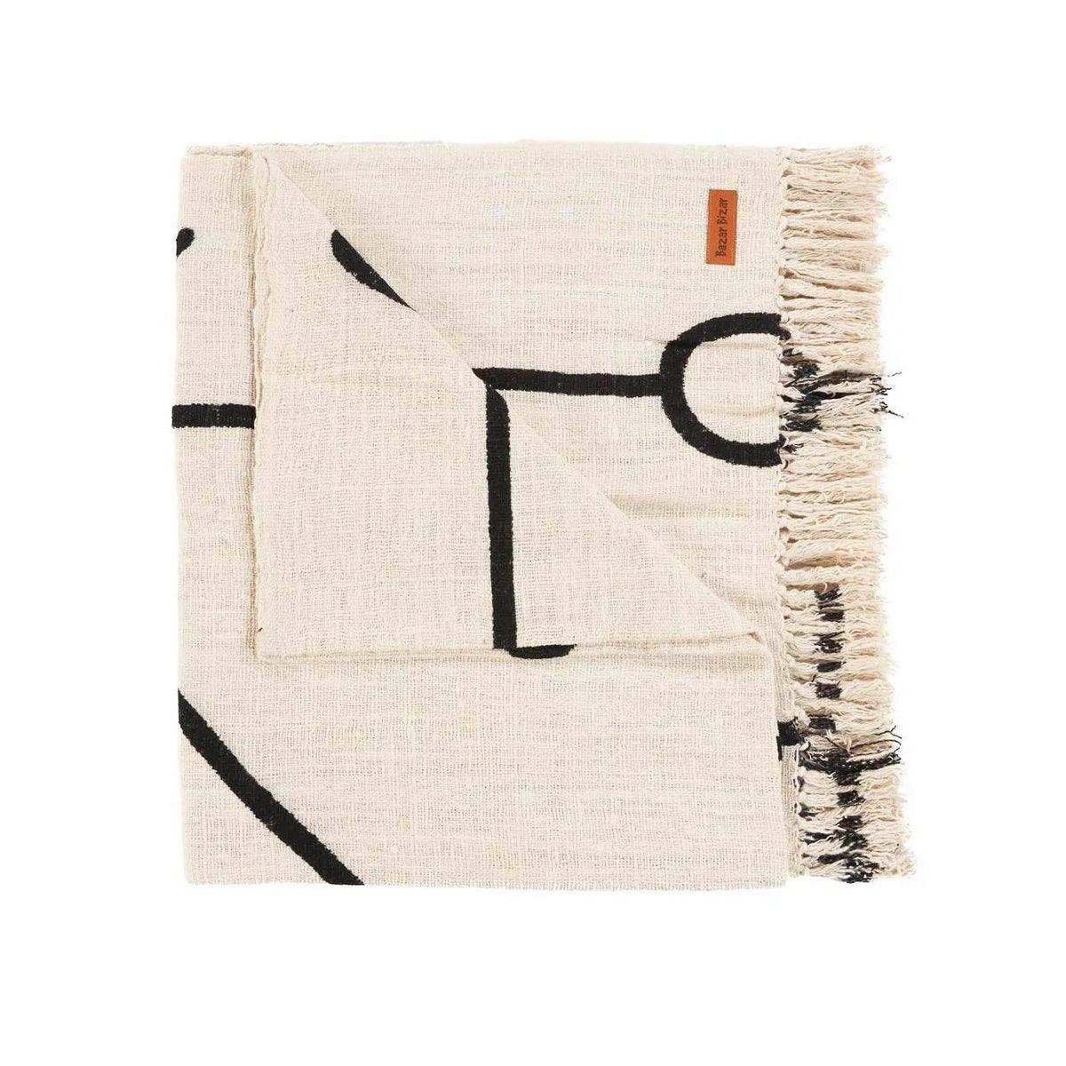 The Evil Eye Bettüberwurf – Naturschwarz - HomeDesign Knaus