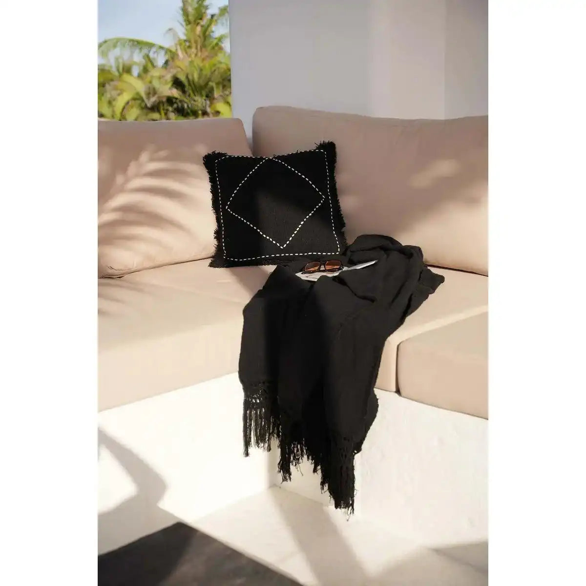 The Gypsy Bettüberwurf – Schwarz - HomeDesign Knaus