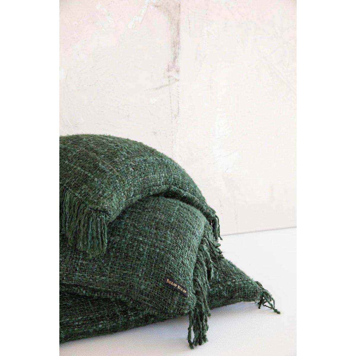 The Oh My Gee Kissenhülle - Waldgrün - 40x40 - HomeDesign Knaus
