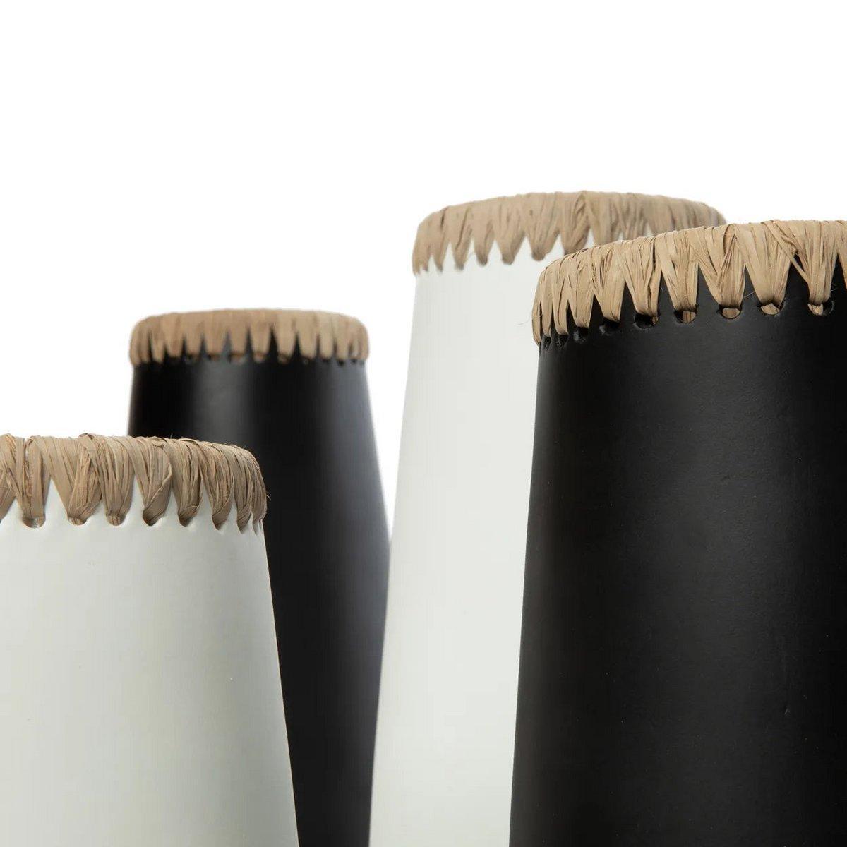 The Sneaky Vase - Schwarz Natur - L - HomeDesign Knaus