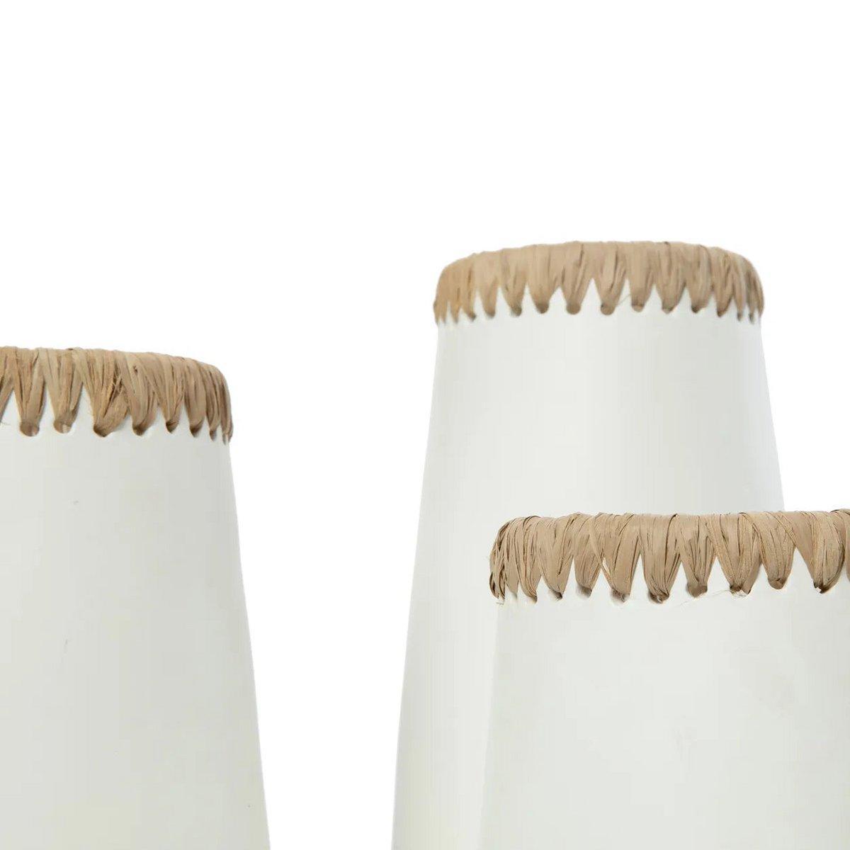 The Sneaky Vase - Weiß Natur - M - HomeDesign Knaus
