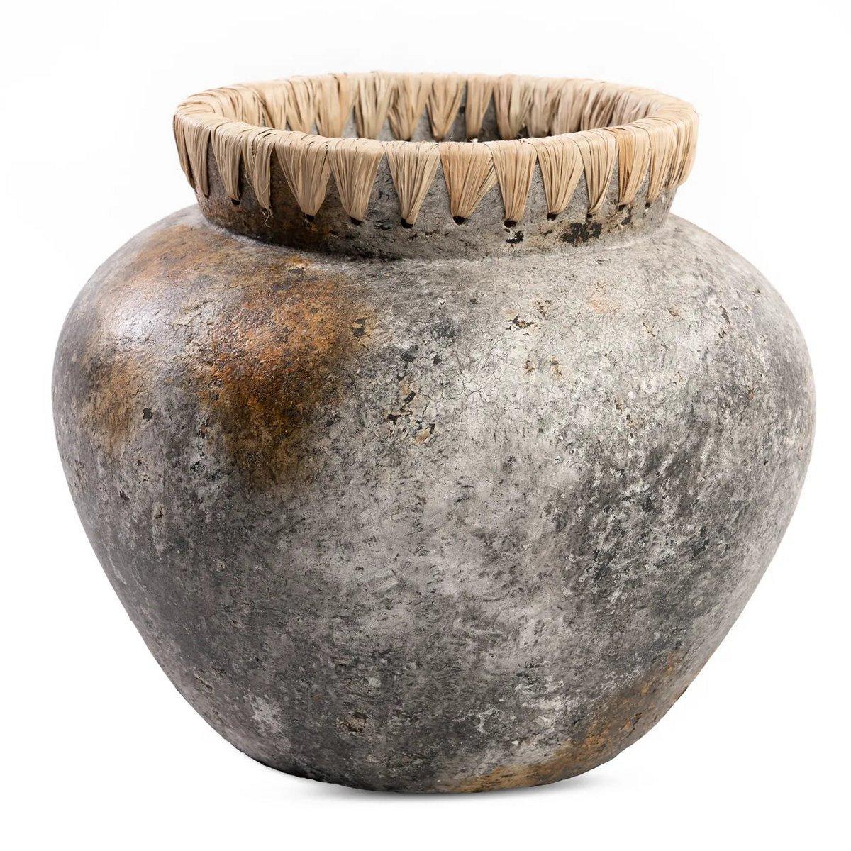 The Styly Vase - Antikgrau - L - HomeDesign Knaus