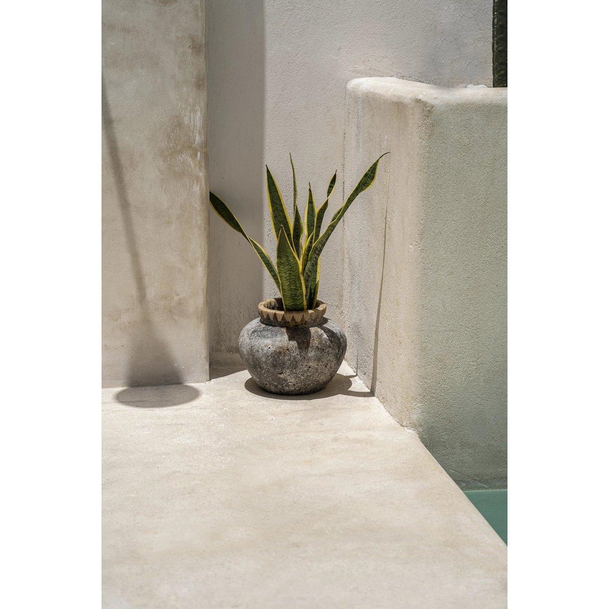 The Styly Vase - Antikgrau - L - HomeDesign Knaus