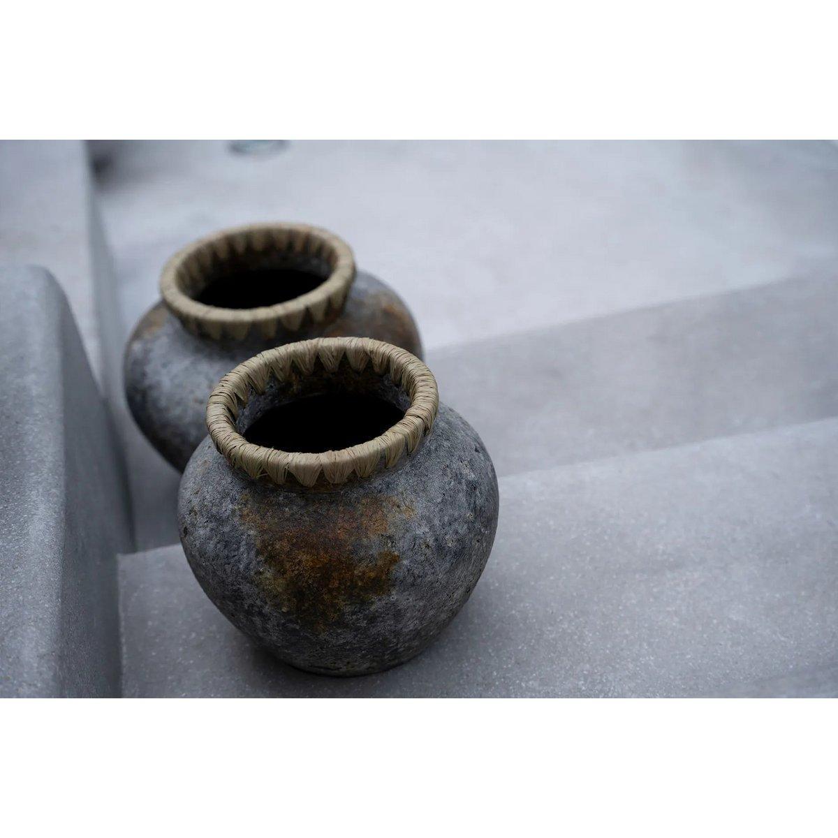 The Styly Vase - Antikgrau - L - HomeDesign Knaus