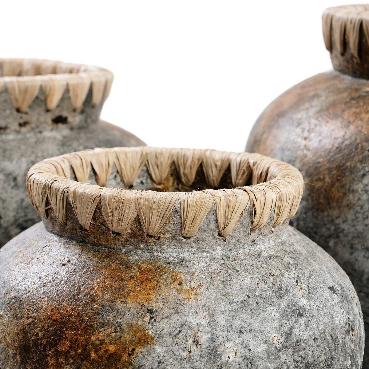 The Styly Vase - Antikgrau - L - HomeDesign Knaus