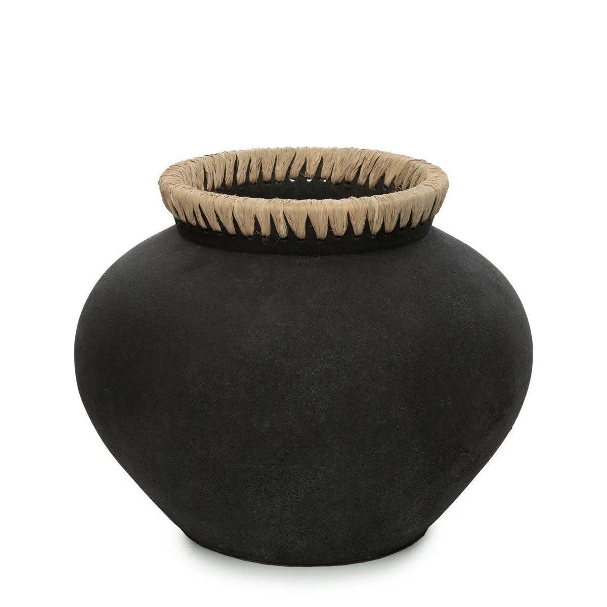 The Styly Vase - Schwarz Natur - L - HomeDesign Knaus