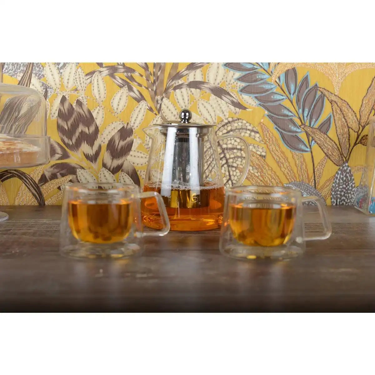 Theiere 750 ml Edelstahlfilter - HomeDesign Knaus
