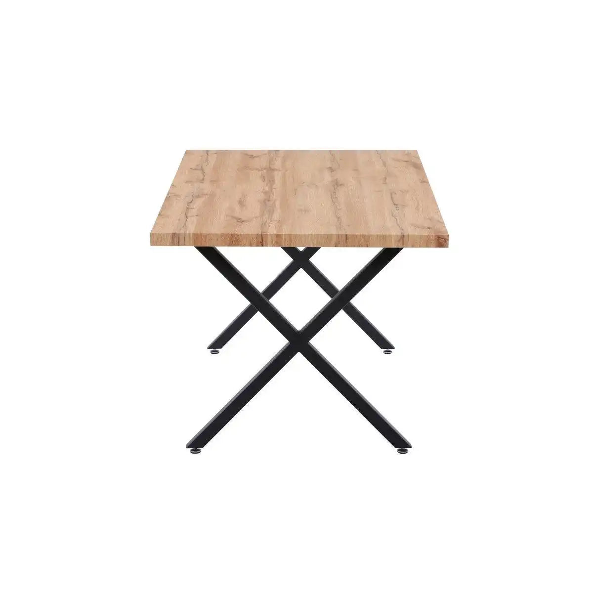 Tisch 160x90 cm mit X-Gestell - HomeDesign Knaus