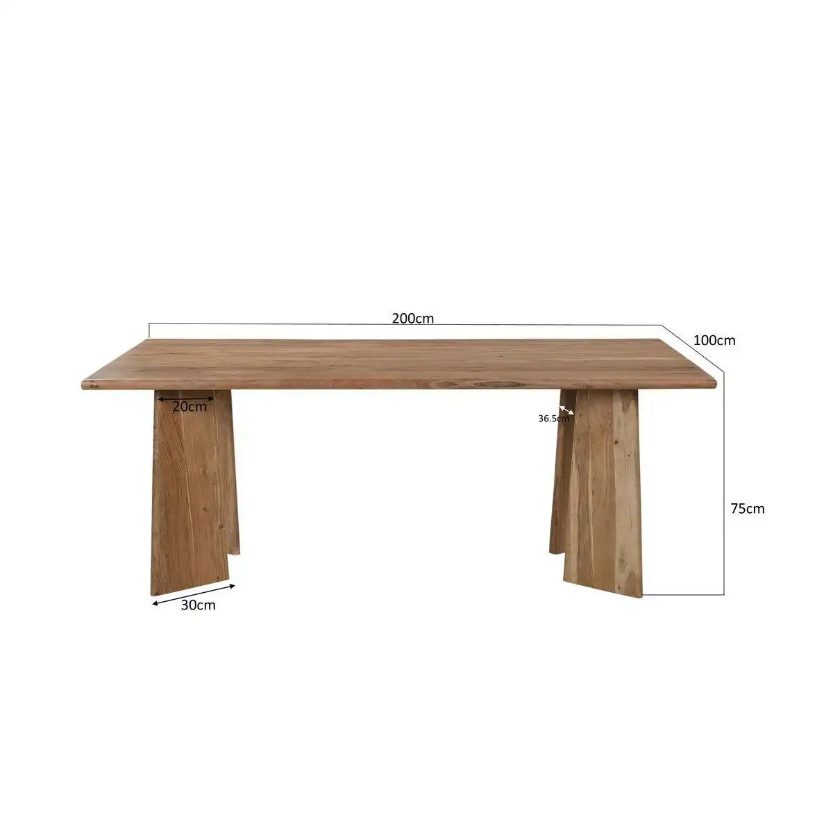 Tisch 200x100 cm - HomeDesign Knaus