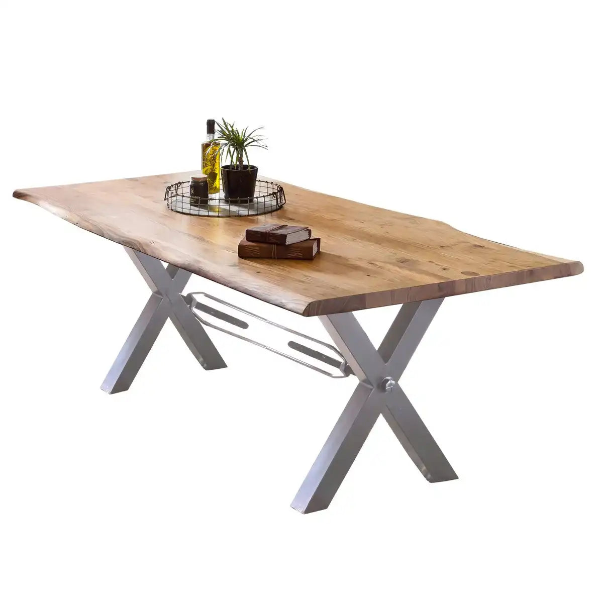 Tisch 240x100 cm, Akazie natur - HomeDesign Knaus