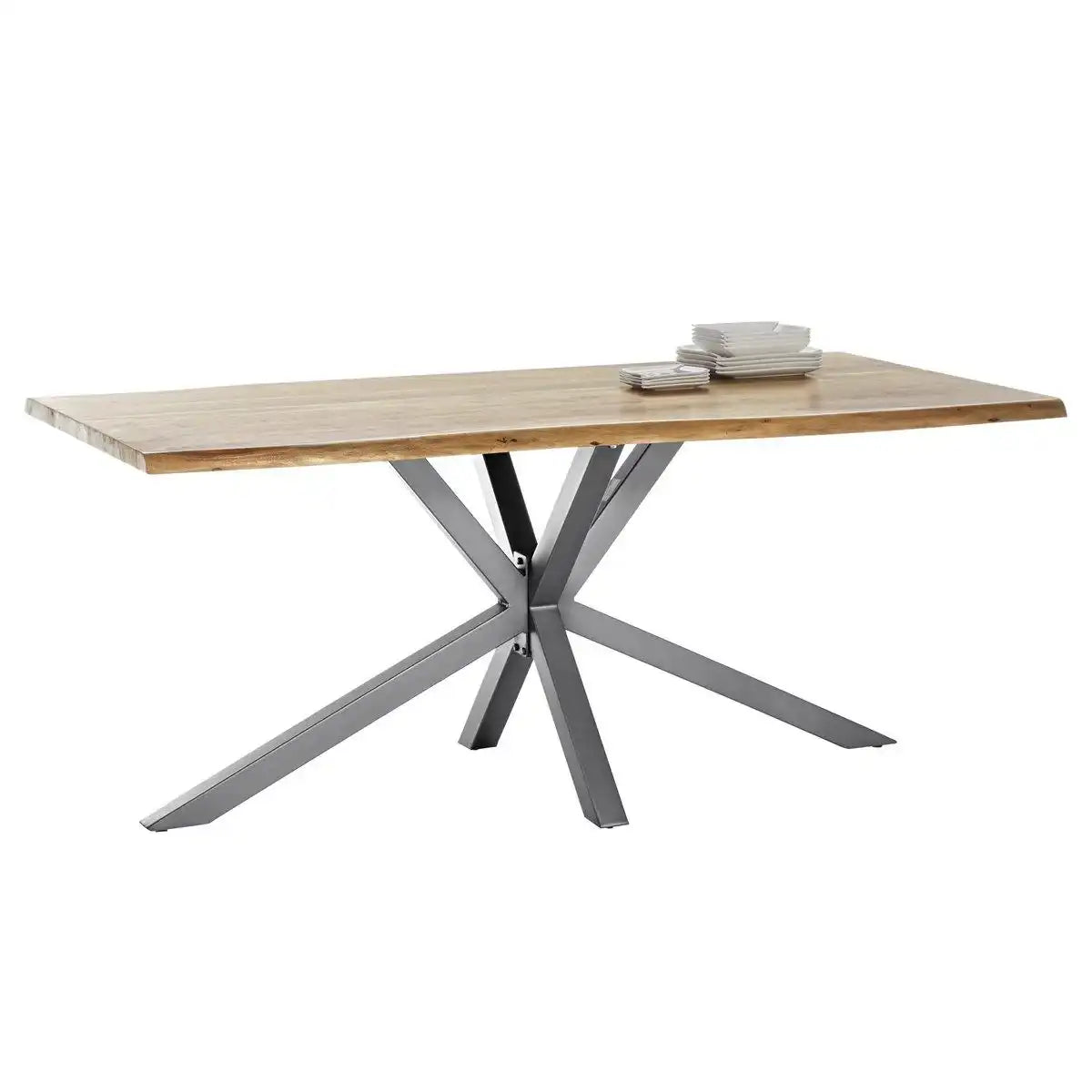 Tisch 240x100 cm, Akazie natur - HomeDesign Knaus