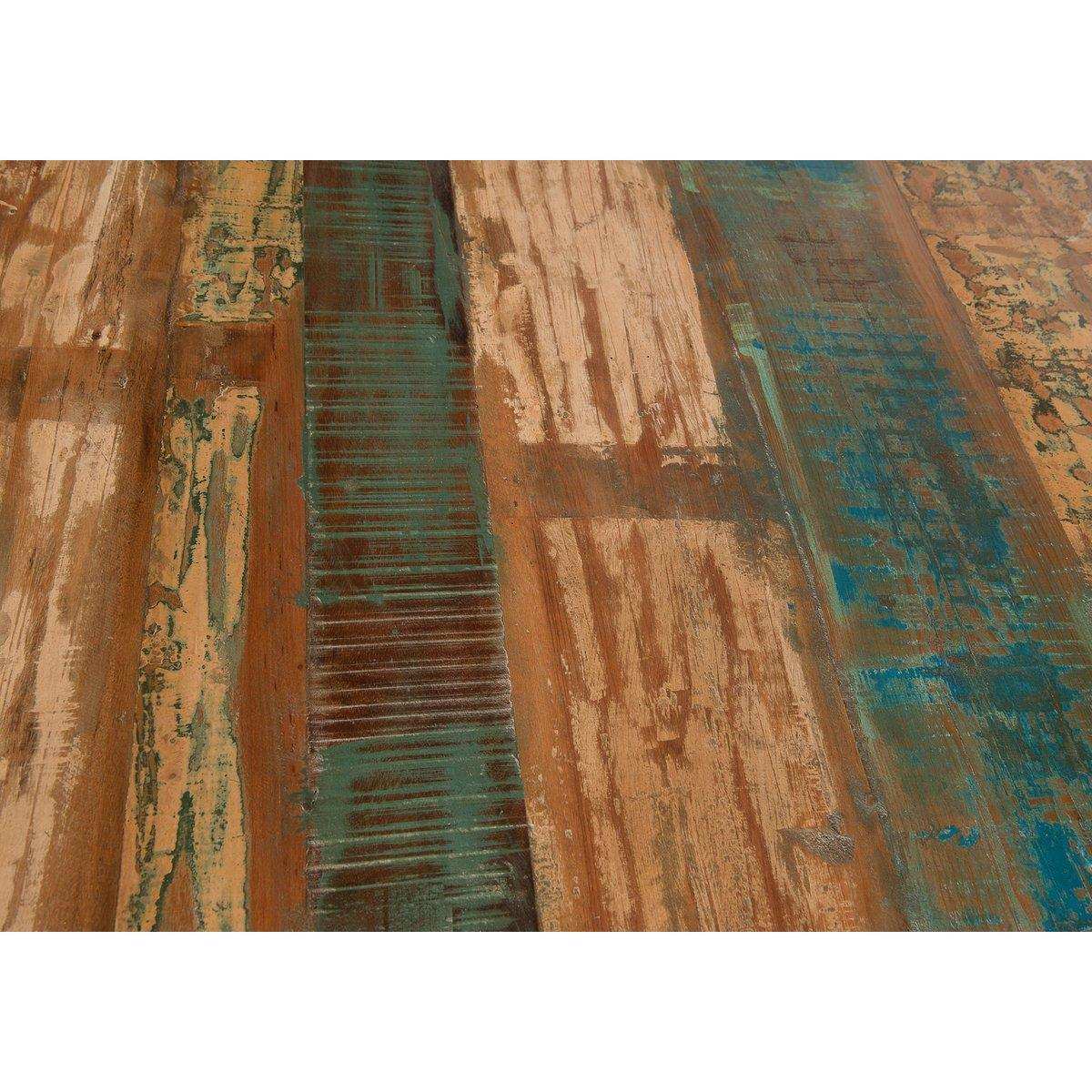 Tisch 240x100 cm, Altholz bunt lackiert - HomeDesign Knaus