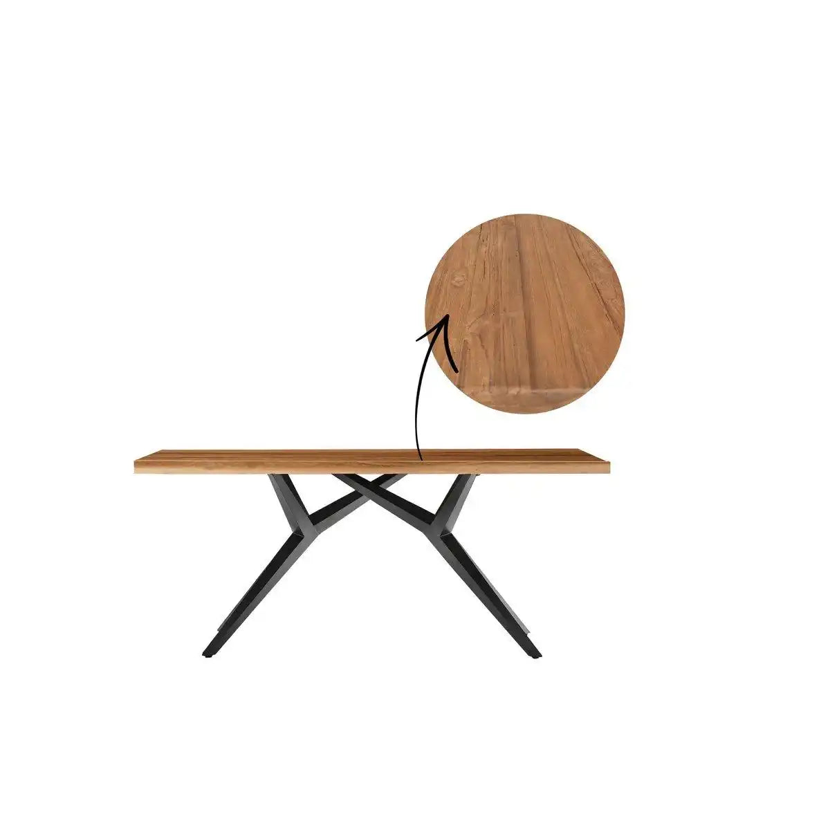 Tisch 240x100 cm - HomeDesign Knaus