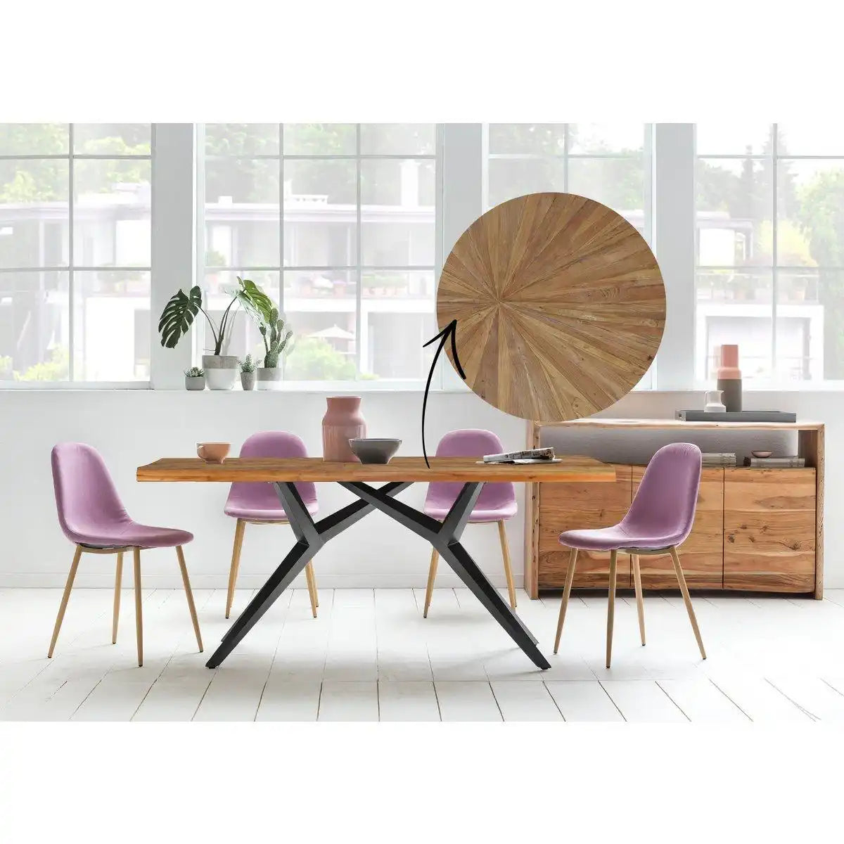 Tisch 240x100 cm - HomeDesign Knaus