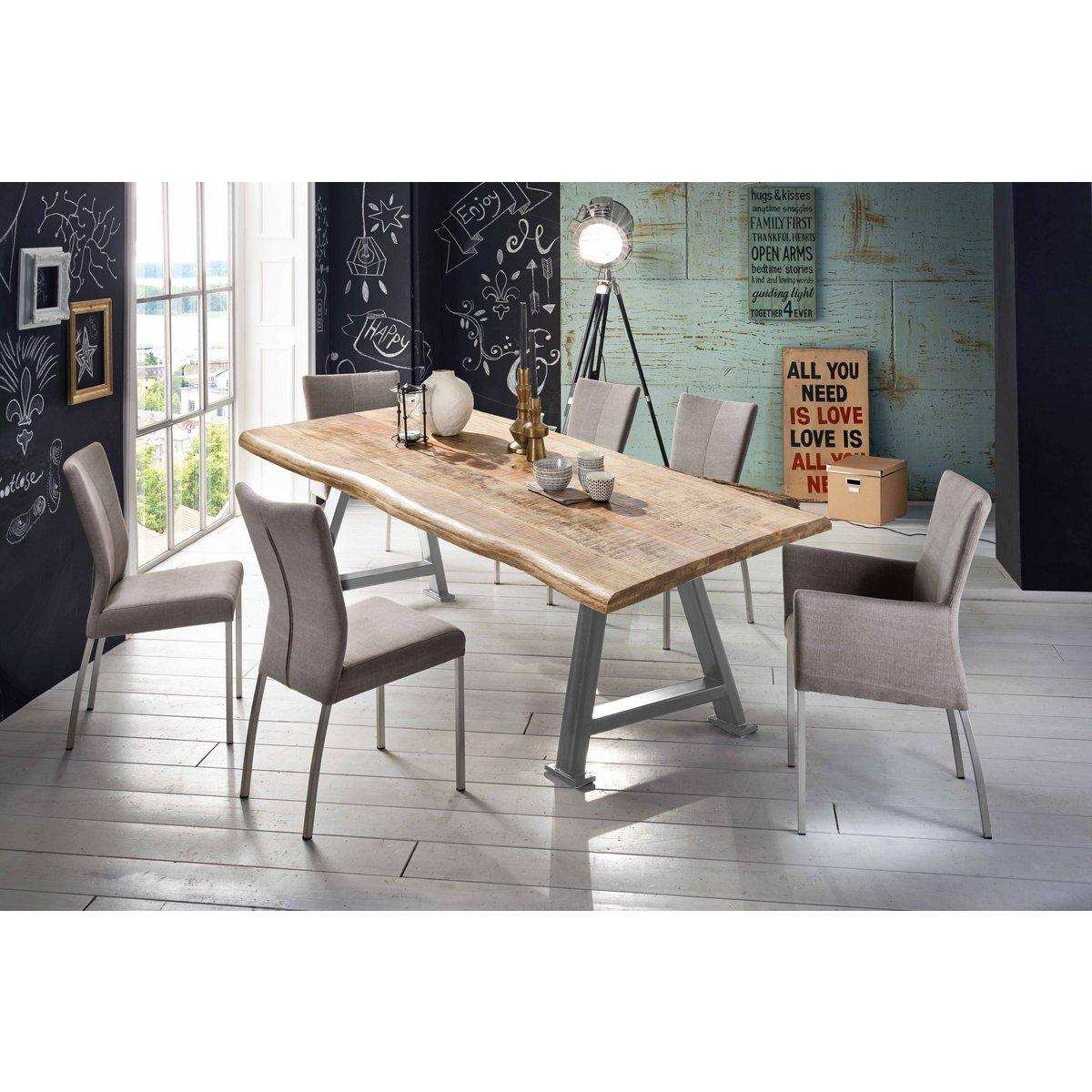 Tisch 240x100 cm mit Mangoholz - HomeDesign Knaus
