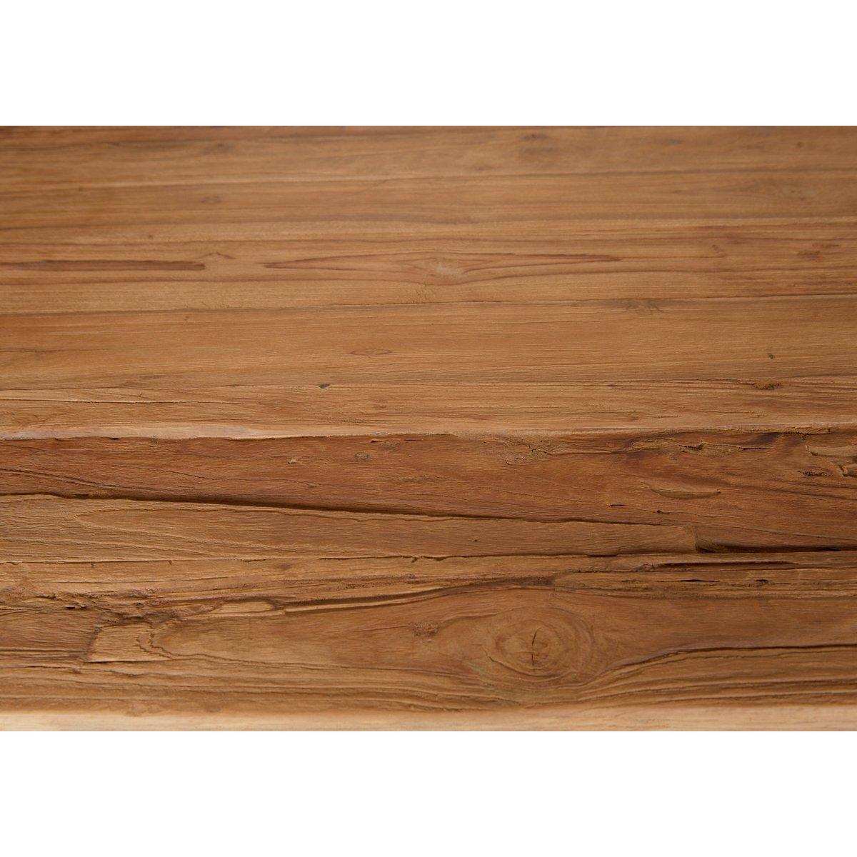 Tisch 240x100 cm, recyceltes Teak - HomeDesign Knaus