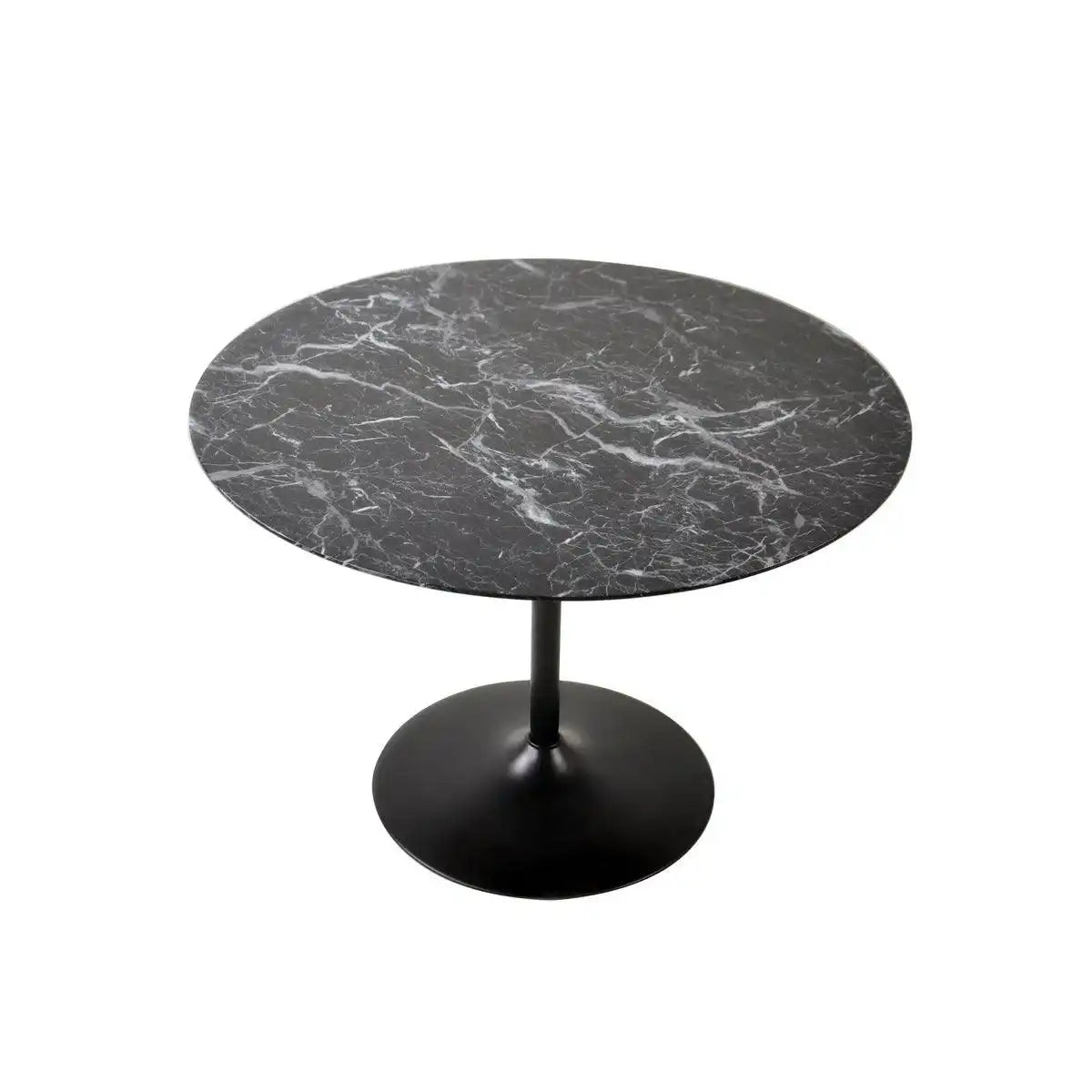 Tisch Schwarz rund Ø 110 cm - HomeDesign Knaus