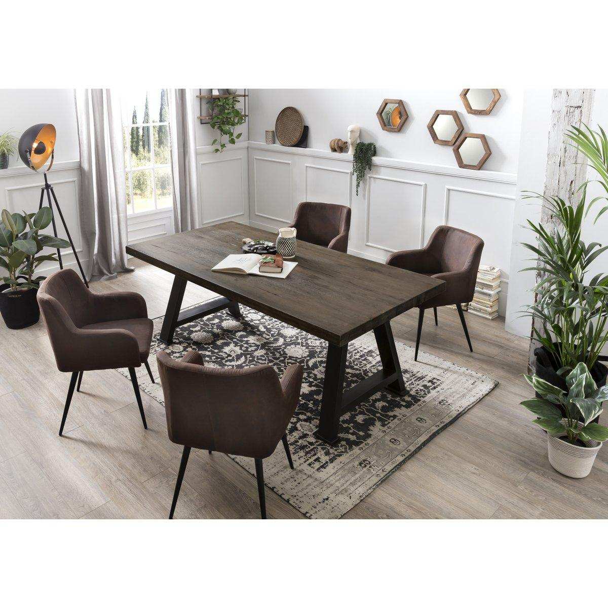 Tischgestell antikschwarz - HomeDesign Knaus