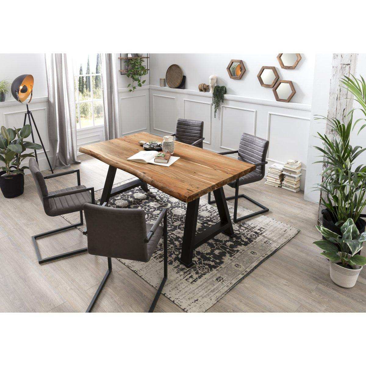 Tischgestell antikschwarz - HomeDesign Knaus