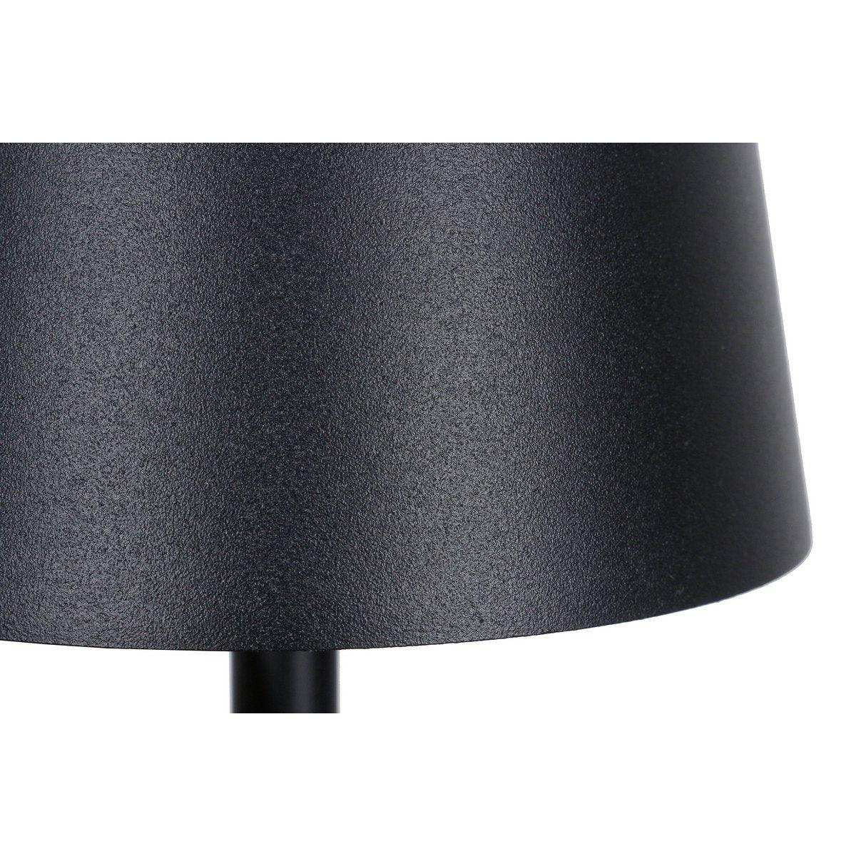 Tischleuchte 29 cm Natur/Schwarz mit LED-Akku - HomeDesign Knaus
