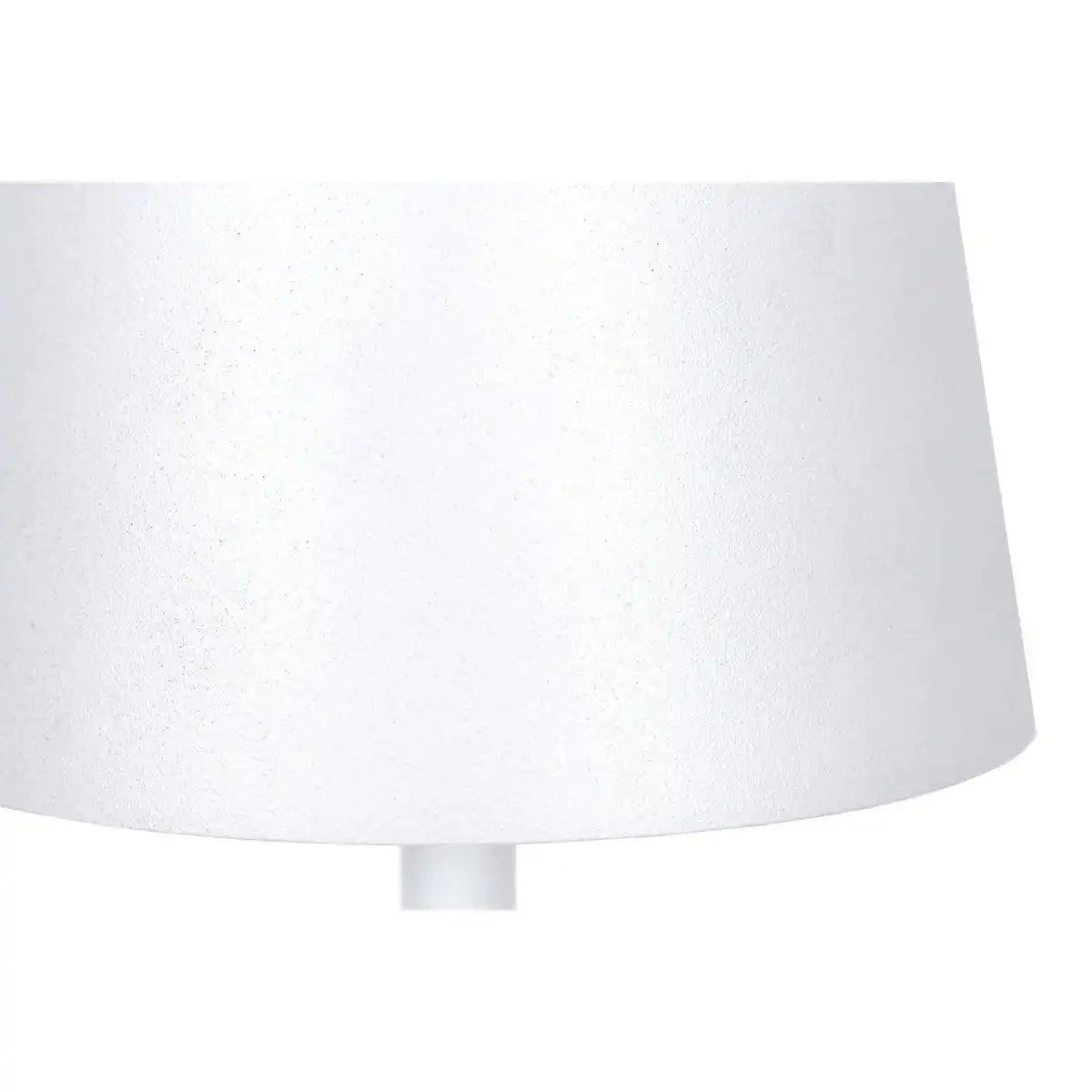 Tischleuchte 29 cm Natur/Weiß mit LED-Akku - HomeDesign Knaus