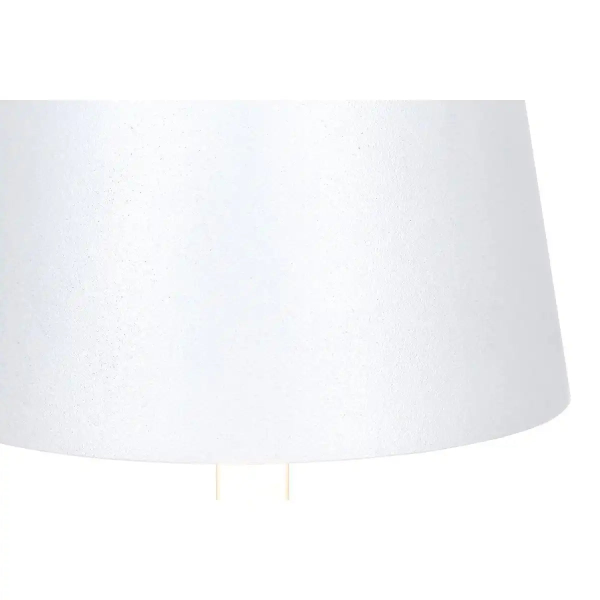 Tischleuchte 29 cm Natur/Weiß mit LED-Akku - HomeDesign Knaus