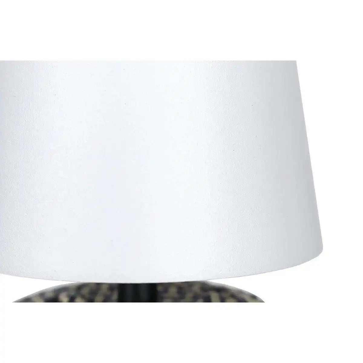 Tischleuchte Schwarz/Weiß 29 cm mit LED-Akku - HomeDesign Knaus