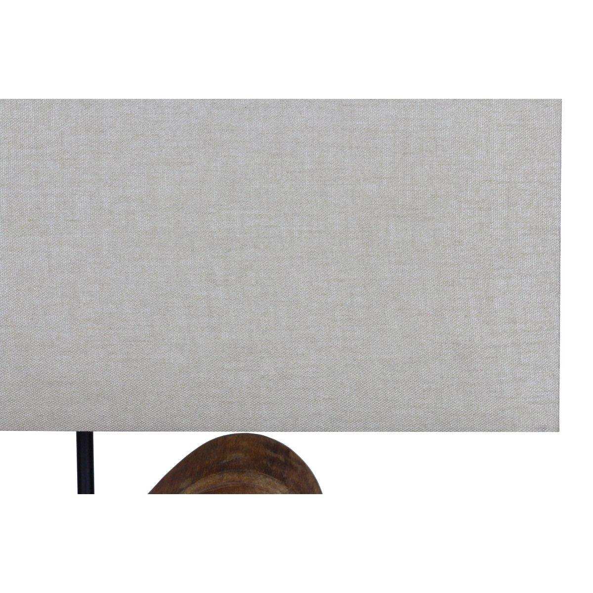 Tischleuchte Treibholz/Leinen Natur 50 cm - HomeDesign Knaus