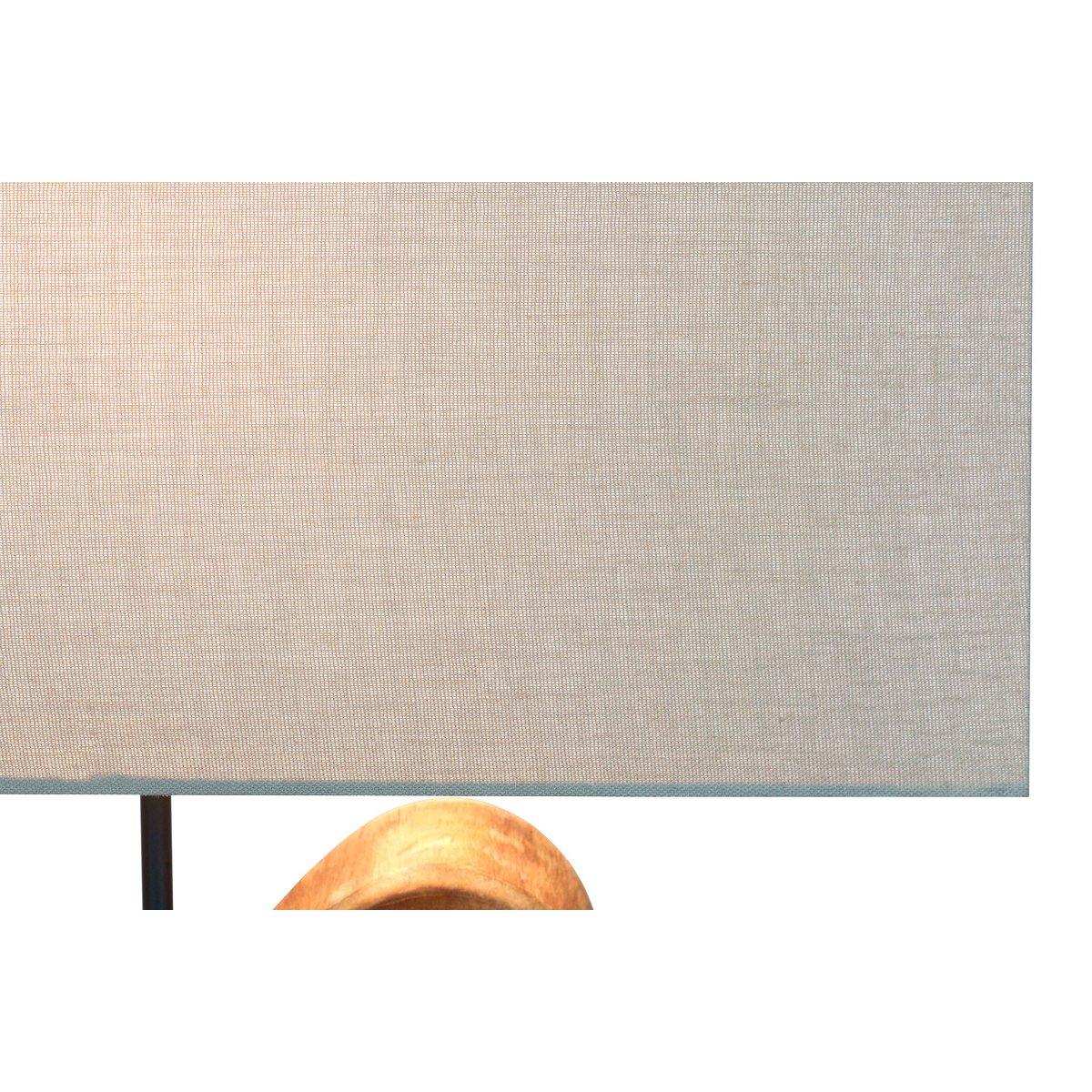 Tischleuchte Treibholz/Leinen Natur 50 cm - HomeDesign Knaus