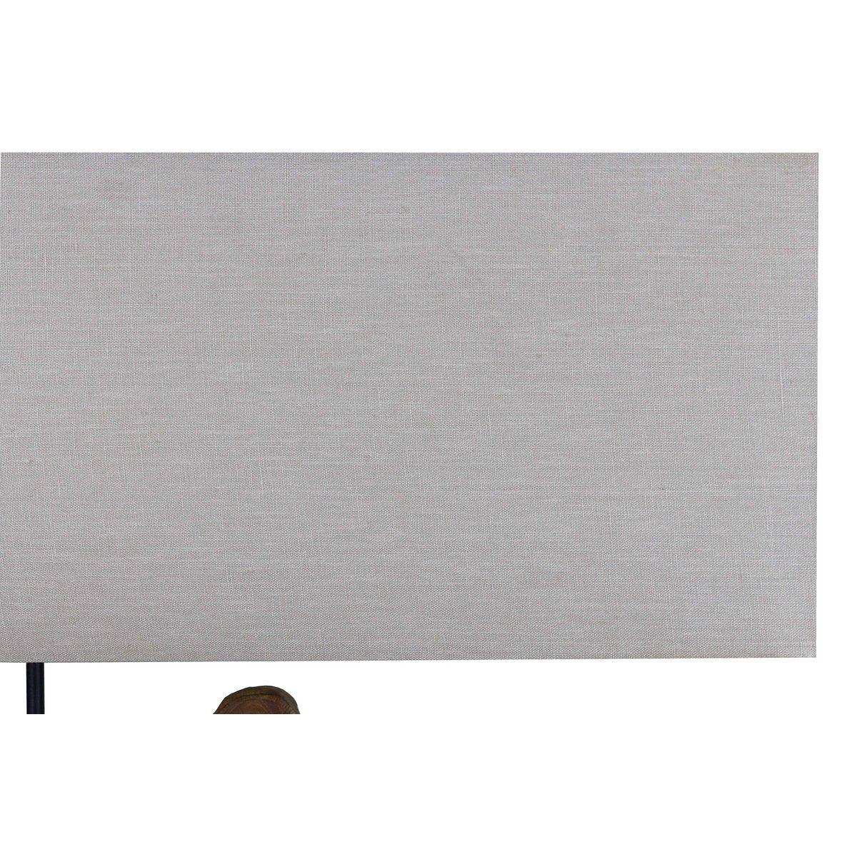 Tischleuchte Treibholz/Leinen Natur 59 cm - HomeDesign Knaus