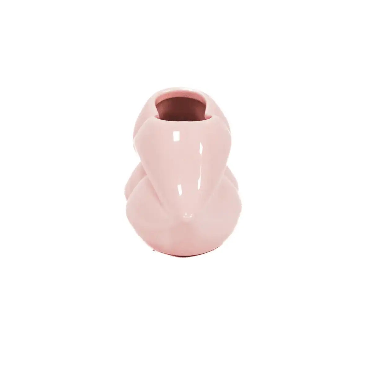 Topf - Lippe - Keramik - Hellrosa - 15,5x6,5x7,5cm - HomeDesign Knaus