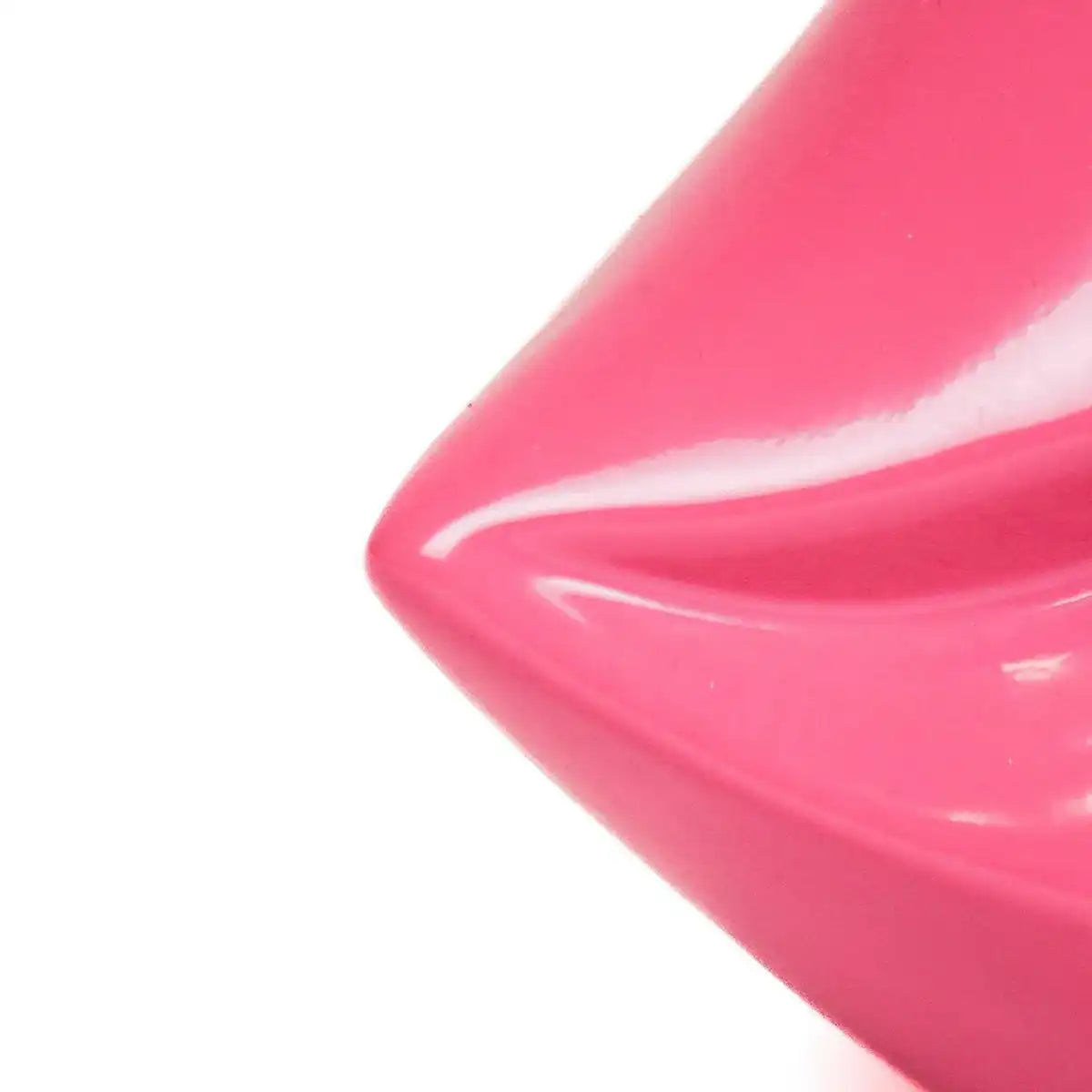 Topf - Lippe - Keramik - Neonrosa - 21x19x11cm - HomeDesign Knaus