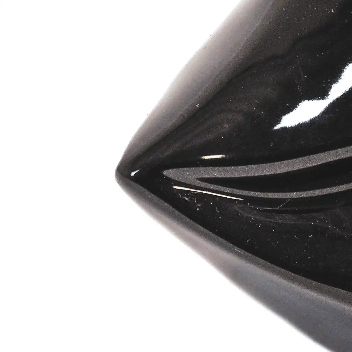 Topf - Lippe - Keramik - Schwarz - 21x19x11cm - HomeDesign Knaus