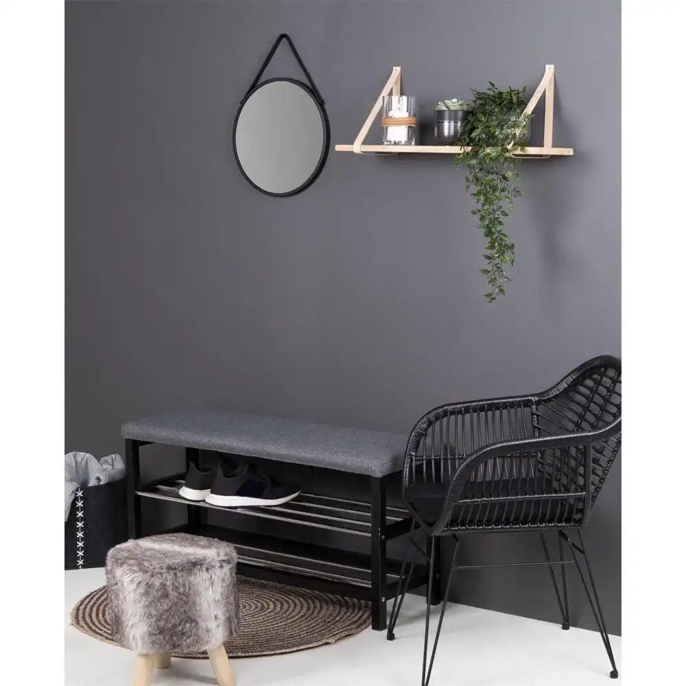 Trapani-Spiegel – hängend, ø38 cm - HomeDesign Knaus