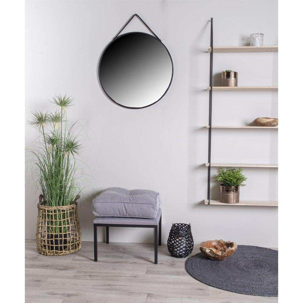 Trapani-Spiegel – hängend, ø38 cm - HomeDesign Knaus