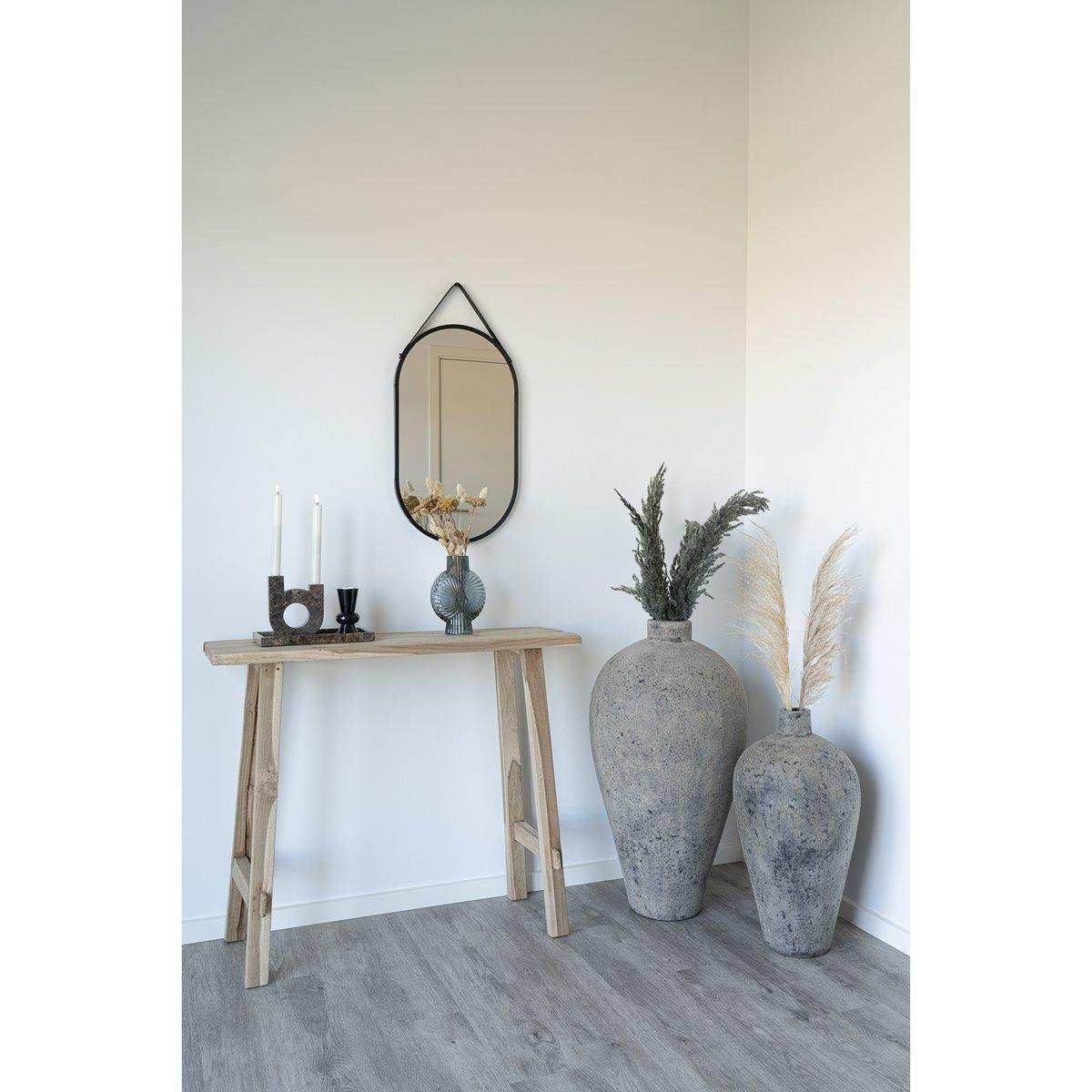 Trapani Spiegel - Schwarz - HomeDesign Knaus