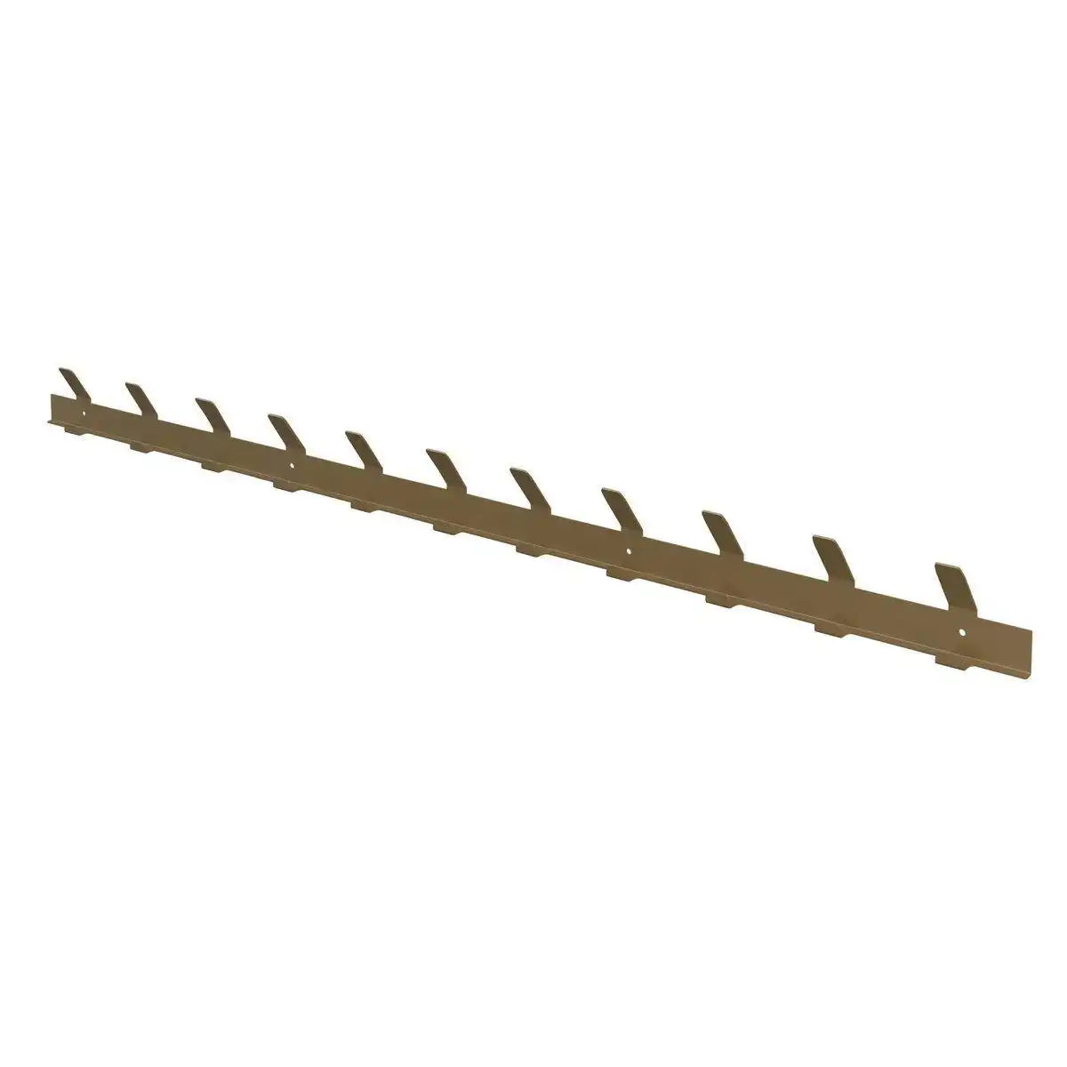 Trim 100 Wandgarderobe 22 Kleiderhacken Garderobenleiste Stahl - HomeDesign Knaus