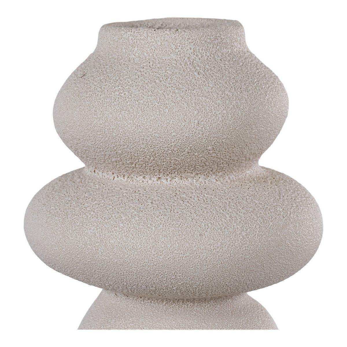 Vase - Beige - HomeDesign Knaus