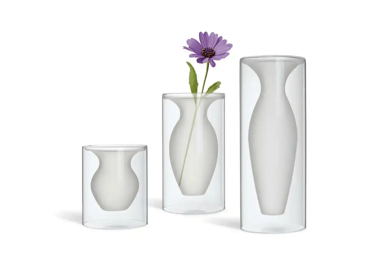 Vase Blumenvase Dekovase Luxus hochwertig mundgeblasen - HomeDesign Knaus