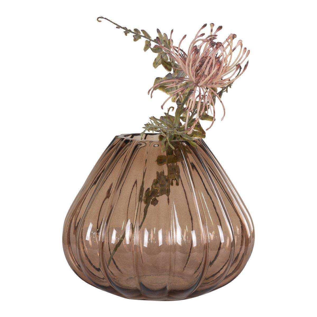 Vase - Braun - HomeDesign Knaus